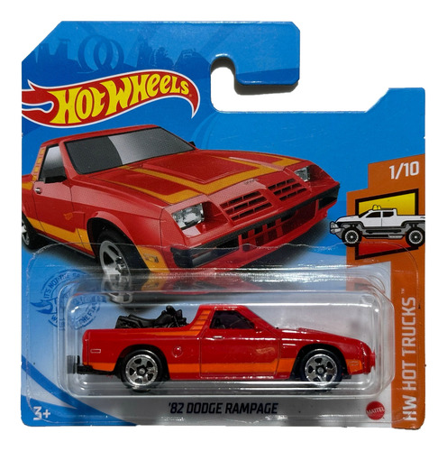 Hot Wheels 2021 82 Dodge Rampage 175/250 Hw Hot Trucks 1/10