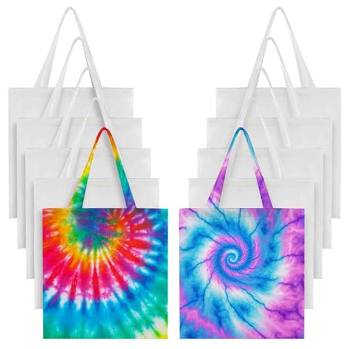 10 Bolsas De Algodón Tie Dye, Artículos Kit De Tie Dy...