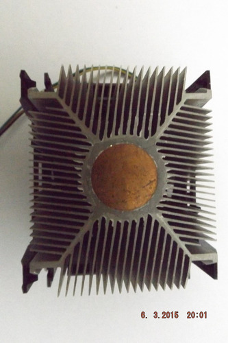 Cooler Y Disipador Intel Original C/núcleo De Cobre (Usado)