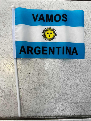 Banderita De Mano De Argentina X 20u
