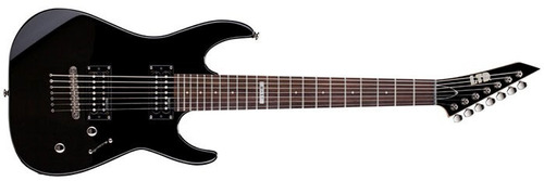 Guitarra 7 Cordas Esp/ltd M17blk Preta - Gt0023