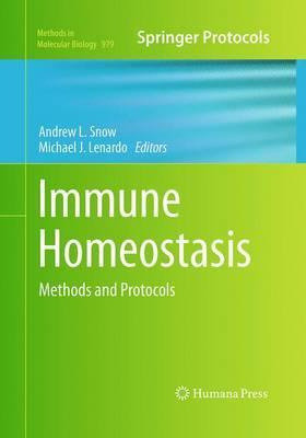 Libro Immune Homeostasis - Andrew L. Snow