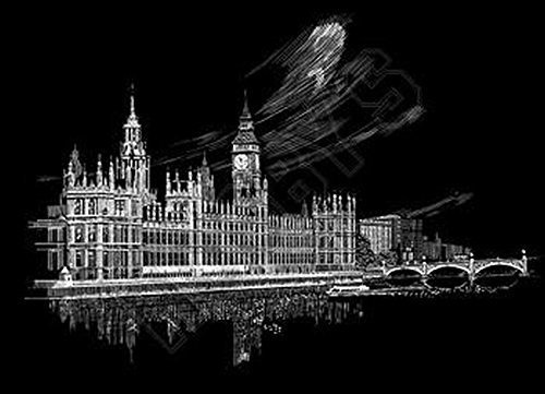 Grabado Big Ben Y Parlamento, Royal And Langnickel.