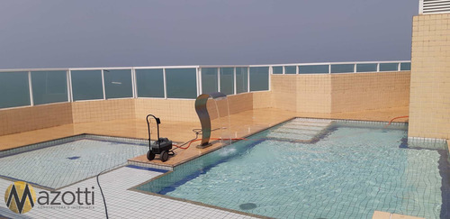 Imagem 4 de 30 de Apartamento Frente Mar 2 Dorms Sendo Um Suíte - V769