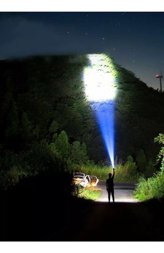 Linterna Recargable Multifuncional 4 Led Super Potente