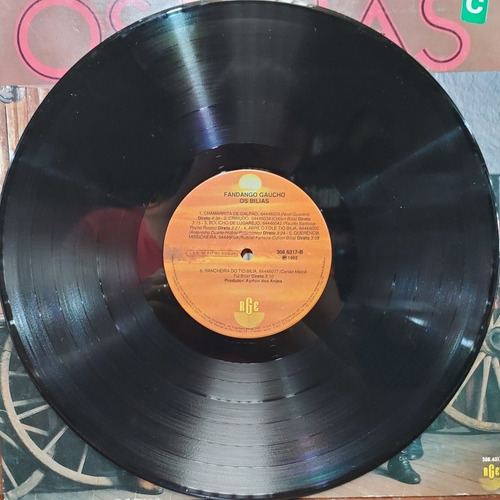 Imagem 5 de 6 de Vinil Lp Os Bilias Fandango Gaúcho