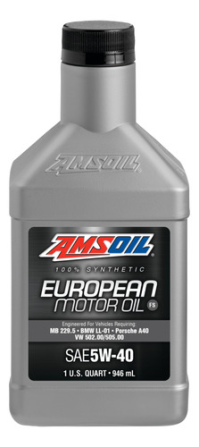 Aceite Sintético European Formula 5w40 Amsoil Fs Original