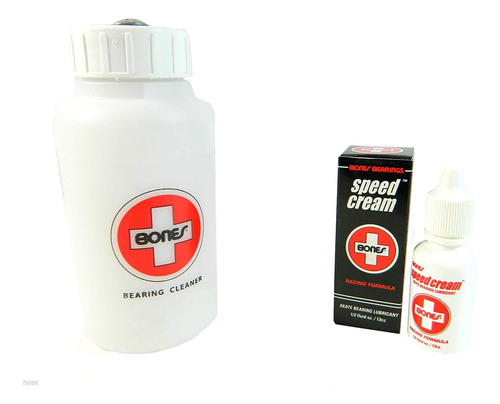 Bones Swiss Skate Speed Cream + Kit De Unidad De Limpieza