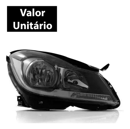 Farol Mercedes C200 C180 2012 13 14 Elétrico S/ Xênon Depo