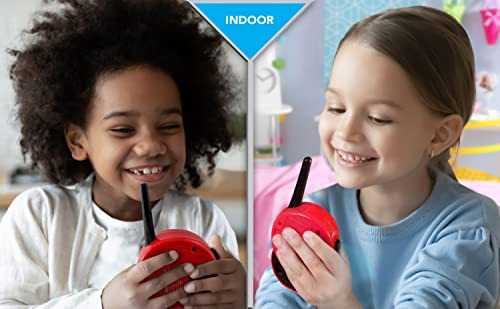 Ekids Miraculous Ladybug Walkie Talkies Para Niños, Juguete