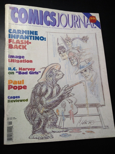 Comics Journal #191 Magazine Carmine Infantino 