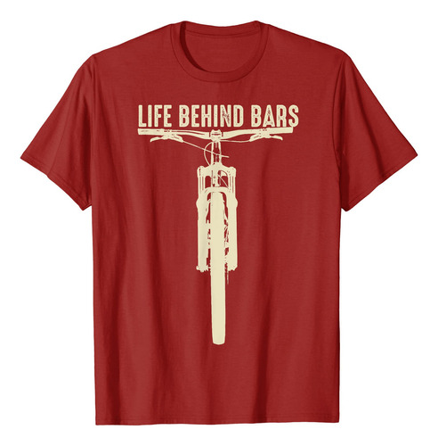 Camiseta Life Behind Bars | Lindo Regalo De Ciclismo Cruzad.