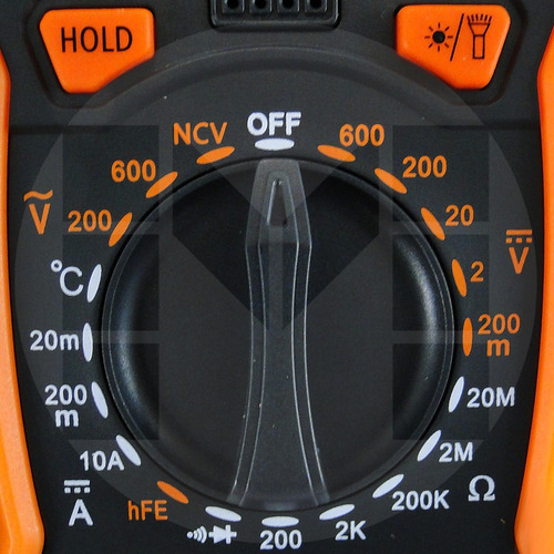 Imagen 6 de 10 de Tester Multimetro Digital Rm113c Buzzer Iman Display Luz Baw