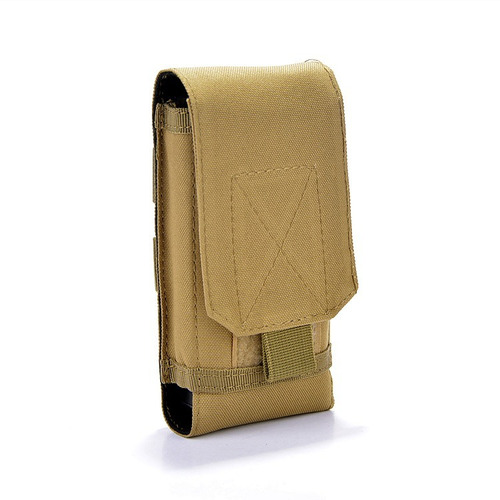 Porta Celular Bolsa Molle Tatico Militar Modular Tan