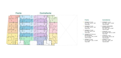 Imagen 15 de 30 de Departamento Monoambiente En Construcción- Palermo