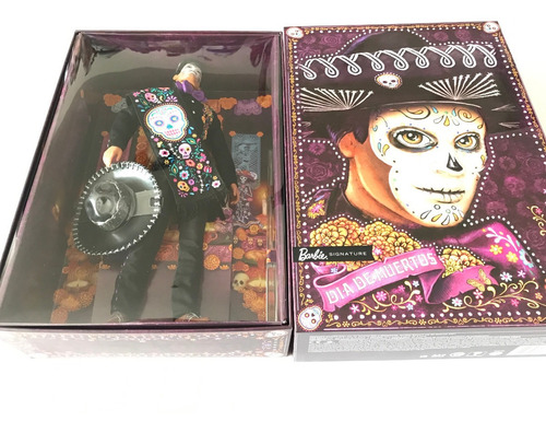 Ken Catrin Dia De Muertos Mattel 2021 Day Of The Dead Barbie (Usado)