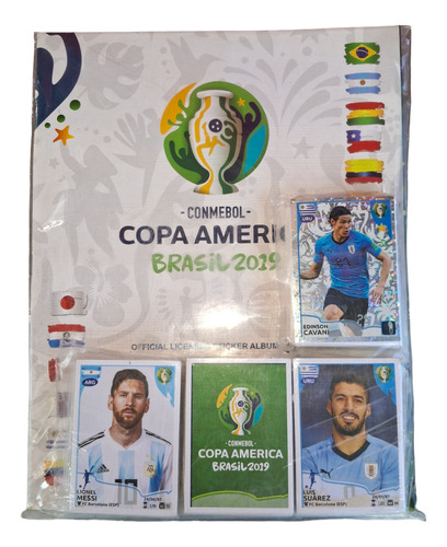 Album Figuritas Copa America Brasil 2019 Panini Completo