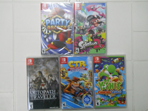 Juegos Físicos Para Nintendo Switch Nuevos Sellados