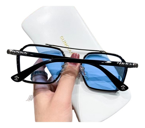 Gafas Sol Protección Uv Personalidad Juvenil Estilo Coreano