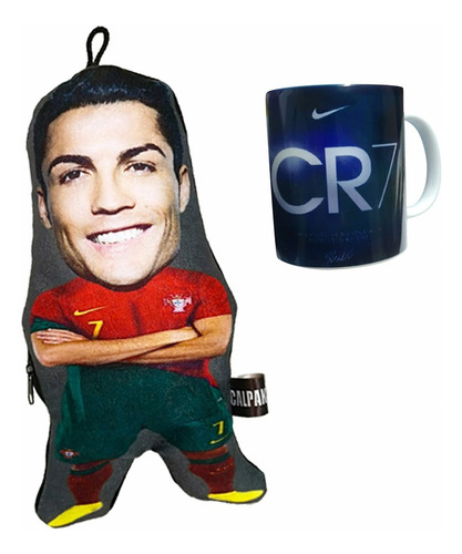 Cojín Mini Cristiano Ronaldo Chiquito +mug Cojines Cr7