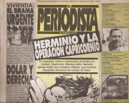 Revista El Periodista Nº 23 Febrero 1985