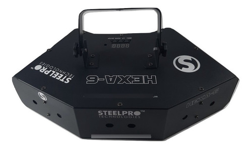 Laser Steelpro Rgb Dmx, Audirtmico, Automatico Hexa 6 Eyes