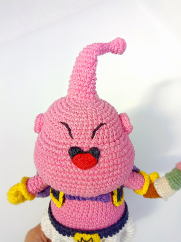 Majin Boo Amigurumi Muñeco Tejido Dragon Ball Z
