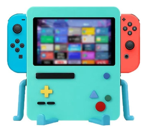 Dock Base Hora De Aventura Nintendo Switch Carcasa Bmo  