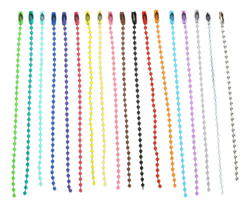 Va 100 Collares De Cadena De Bolas A Granel, Cuentasv .
