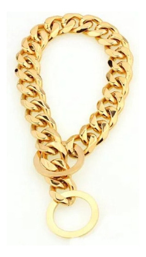 Collar De Cadena De Perro Pitbull De Acero Inoxidable C