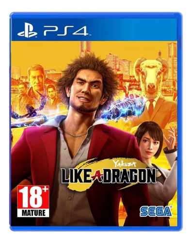 Yakuza Like A Dragon Ps4 (sellado) Europeo Envíos Todo Chile