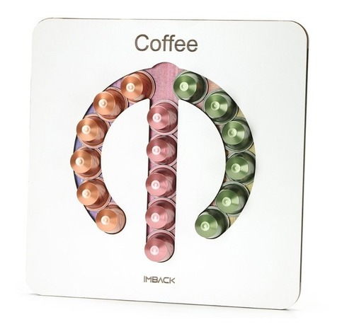 Portacapsulas De Cafe Para Nespresso Organizador 17 Capsulas