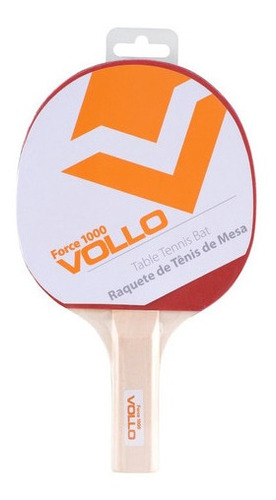 Raquete Tênis De Mesa Vt601 Force 1000 Table Tênnis Vollo