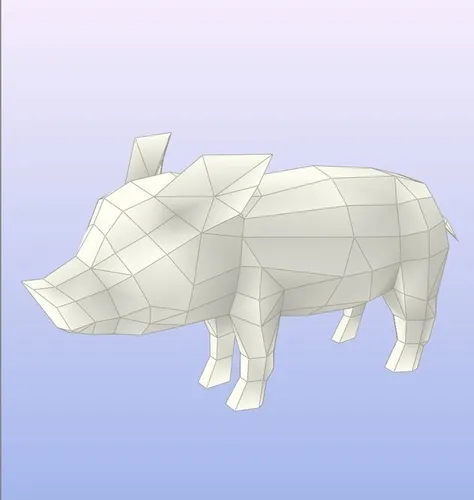 Cerdo Cerdito Papercraft Origami 3d Moldes Via E Mail Meses Sin Intereses Cerdo Cerdito Papercraft Origami 3d Moldes Via E Mail Meses Sin Intereses