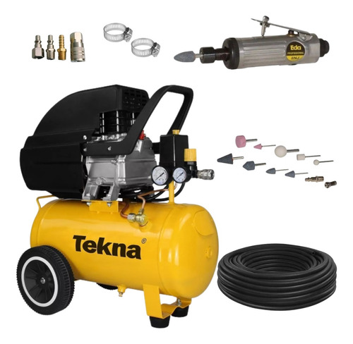 Compressor De Ar 20l Cp8022 220v Tekna C/retificadeira