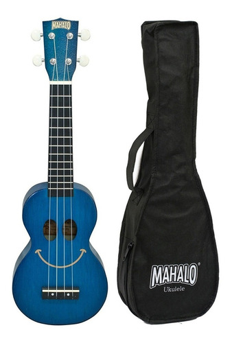 Ukelele Soprano Mahalo U-smile Funda Colores Varios Mate