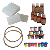 Comprar Parafina Para Velas Por 2 Kilos+ 2 Colorante+ Pabilo+esencia