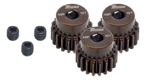 3pcs De Acero De 15t/17t/19/t/21t 22t/25t 48p Motor De 19t