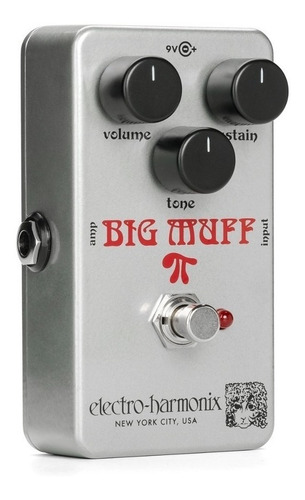 Imagen 1 de 4 de Pedal de efecto Electro-Harmonix Ram´s Head Big Muff Pi gris