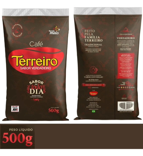 Fardo Café Terreiro 5kg Torrado Moido Grão Arabica Robusto