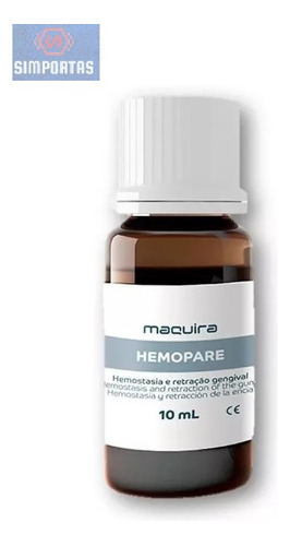 Solución Hemostatica Hemopare Original Maquira 10 Ml Calidad
