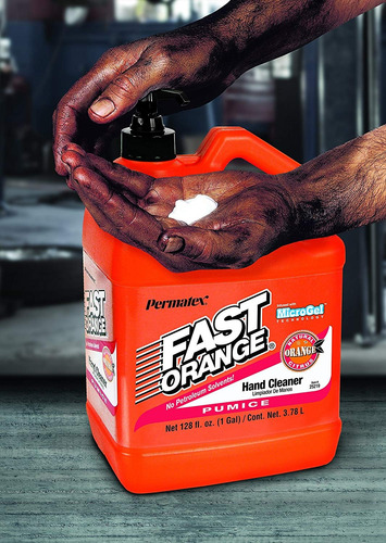 Limpiador De Manos Fast Orange Permatex - Caja 4 Galones