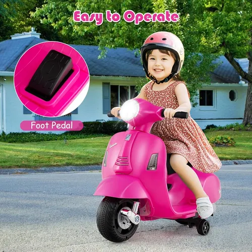 Infans - Scooter Vespa Con Licencia Para Niños, Motocicleta