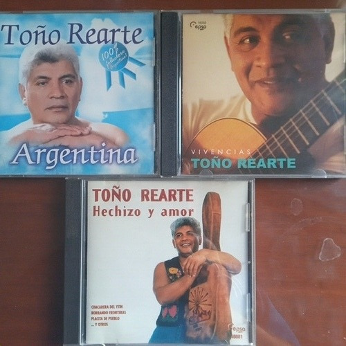 Toño Rearte. Lote De 3 Cd.