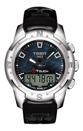 Reloj Tissot T-touch Ii Titanium Madre Perla Envio Rapido