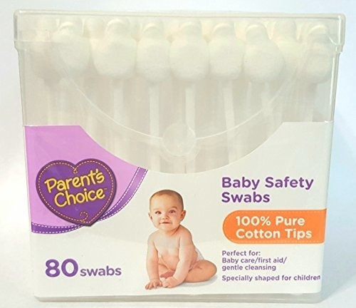 Eleccion De Los Padres Bebe Seguridad Hisopos 80 Ct