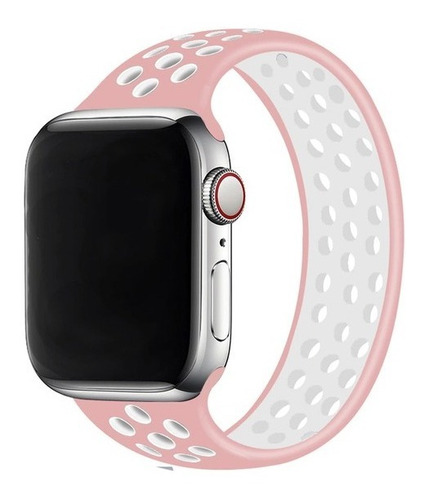 Malla Smart Apple Watch Brasalete Pulsera Deportiva 38 40mm Color Rosa