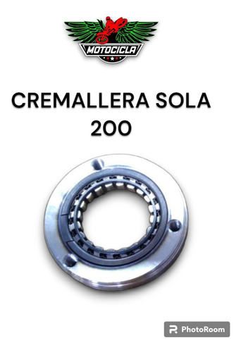 Cremallera Sola 200 Moto