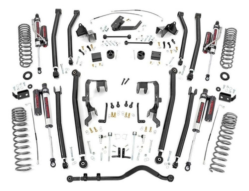 Kit Elevación Suspensión 4in Jeep Wrangler Jk 2007-2018