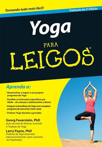 Yoga para leigos, de Feuerstein, Georg. Série Para leigos Starling Alta Editora E Consultoria  Eireli, capa mole em português, 2012